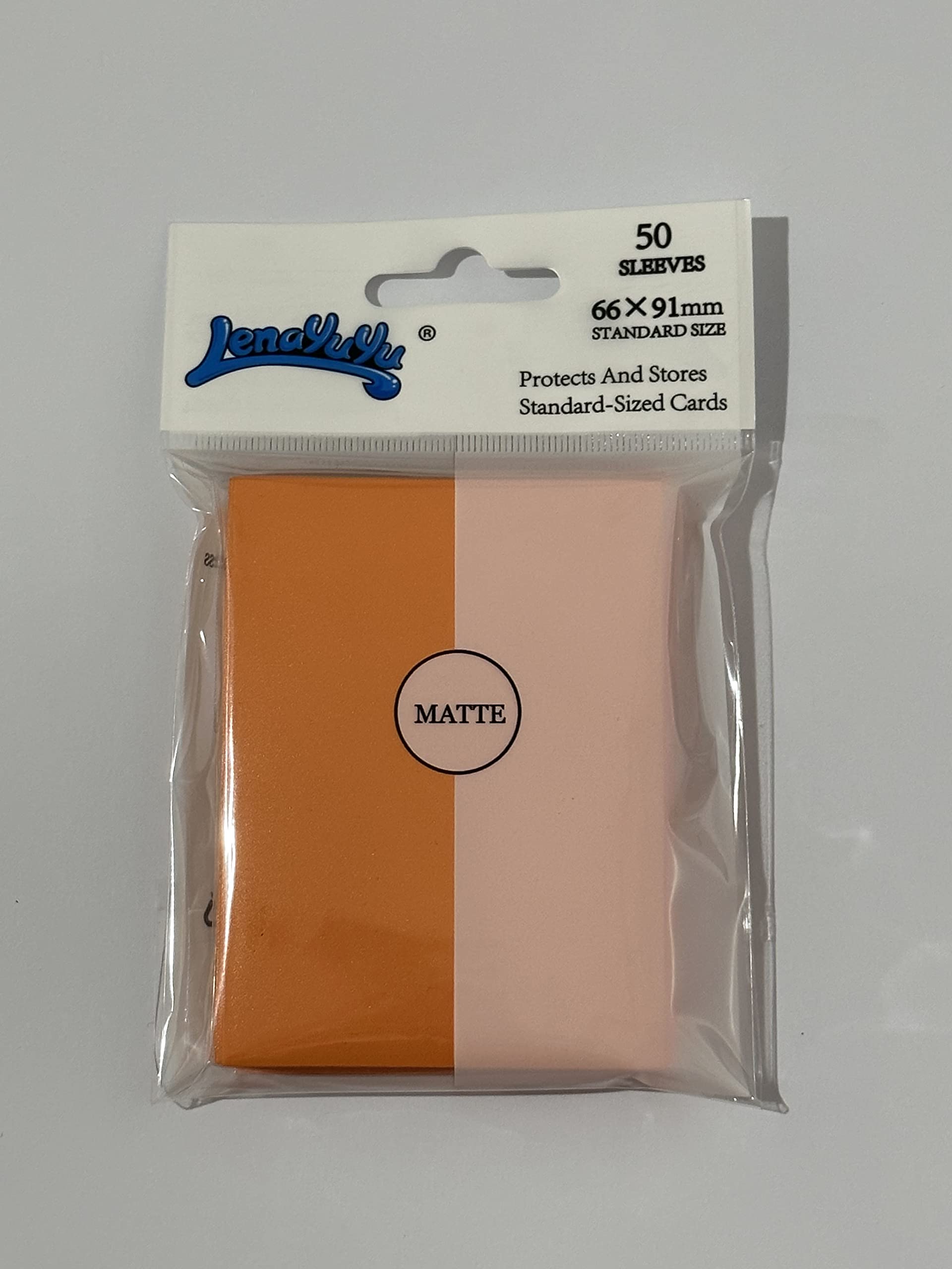 Amazon.co.jp: Lenayuyu オレンジカードスリーブ トップローダー